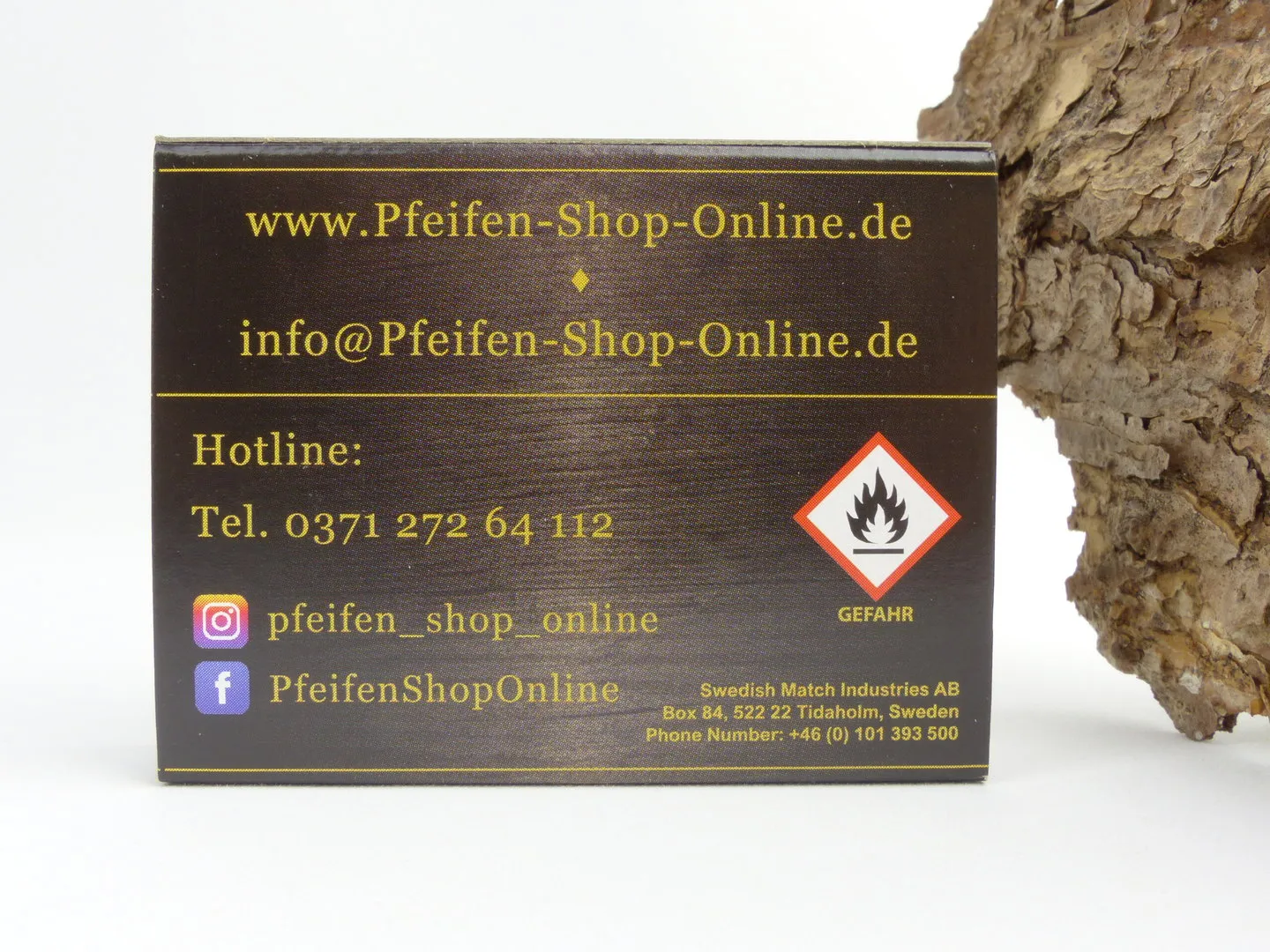 Pfeifen Shop Streichhölzer von Pfeifen Shop Online – Produktbild 4