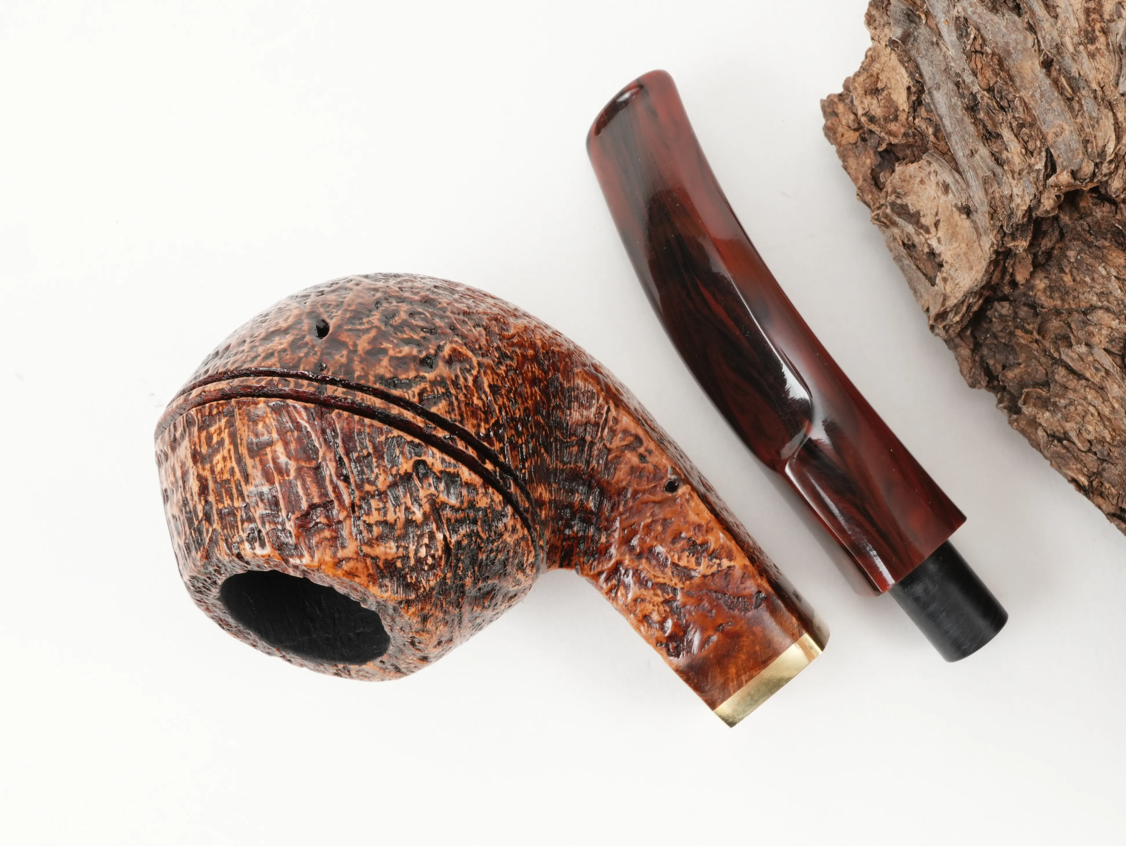 Molina Striato Pfeife sand braun 5 – Produktbild 9