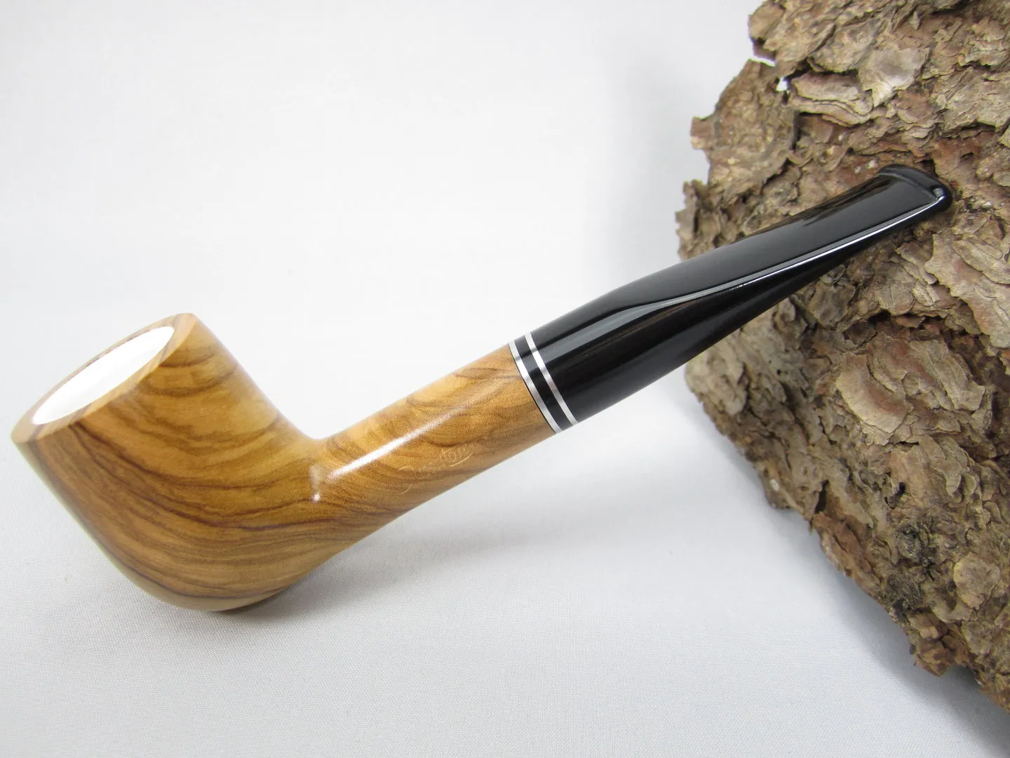 Passatore Olive Pfeife Straight