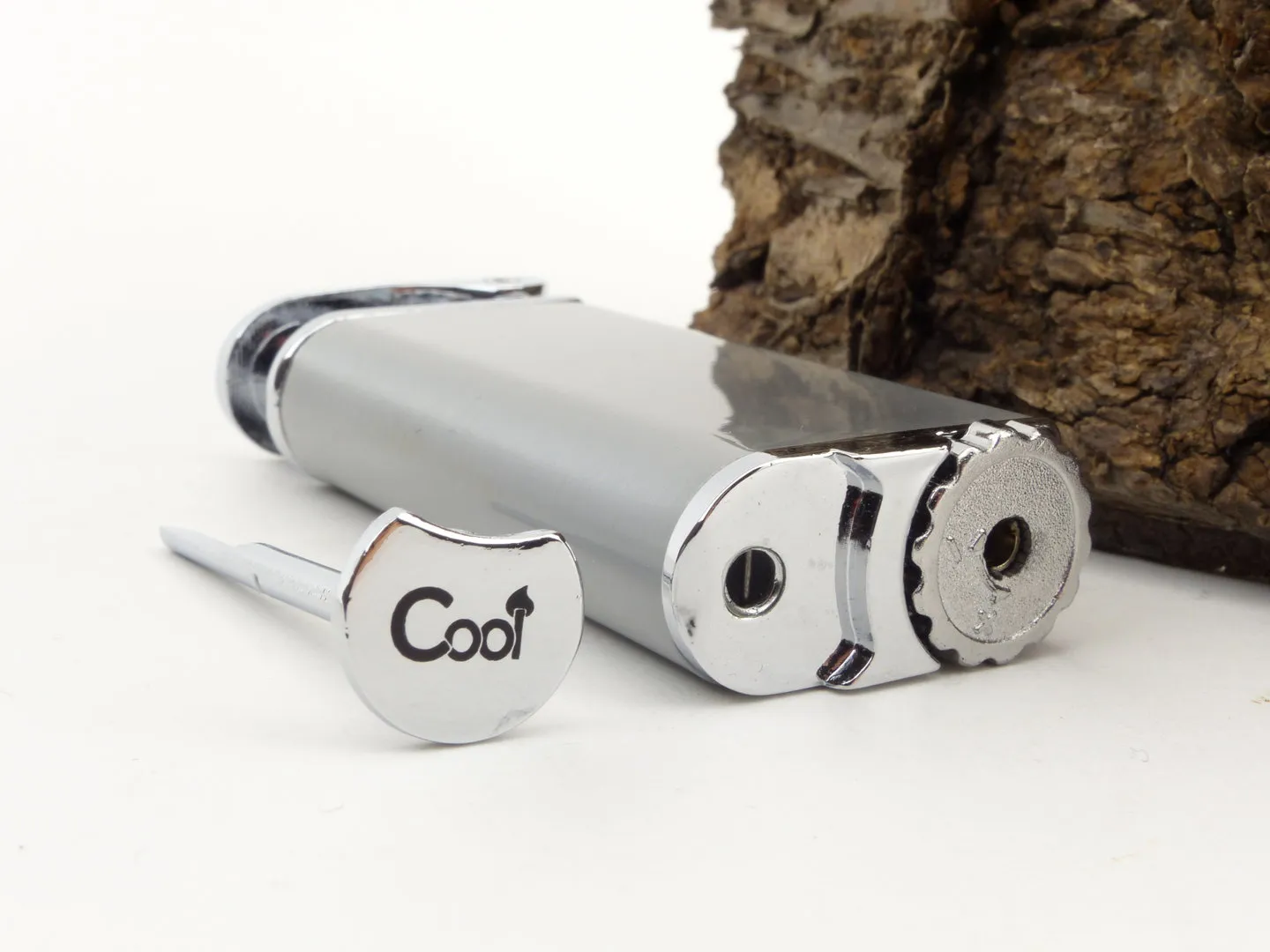 Cool Eric Pfeifenfeuerzeug chrom – Produktbild 6