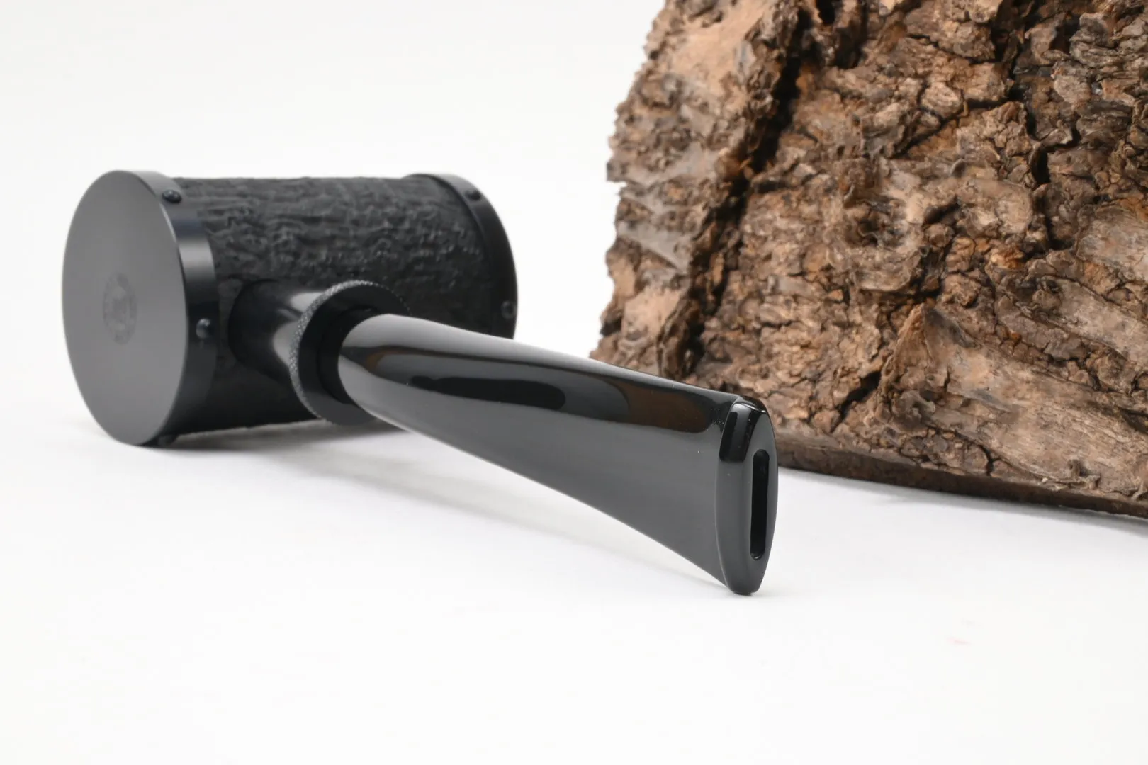 Tsuge Pfeife Yoroi sand schwarz Filter – Produktbild 4