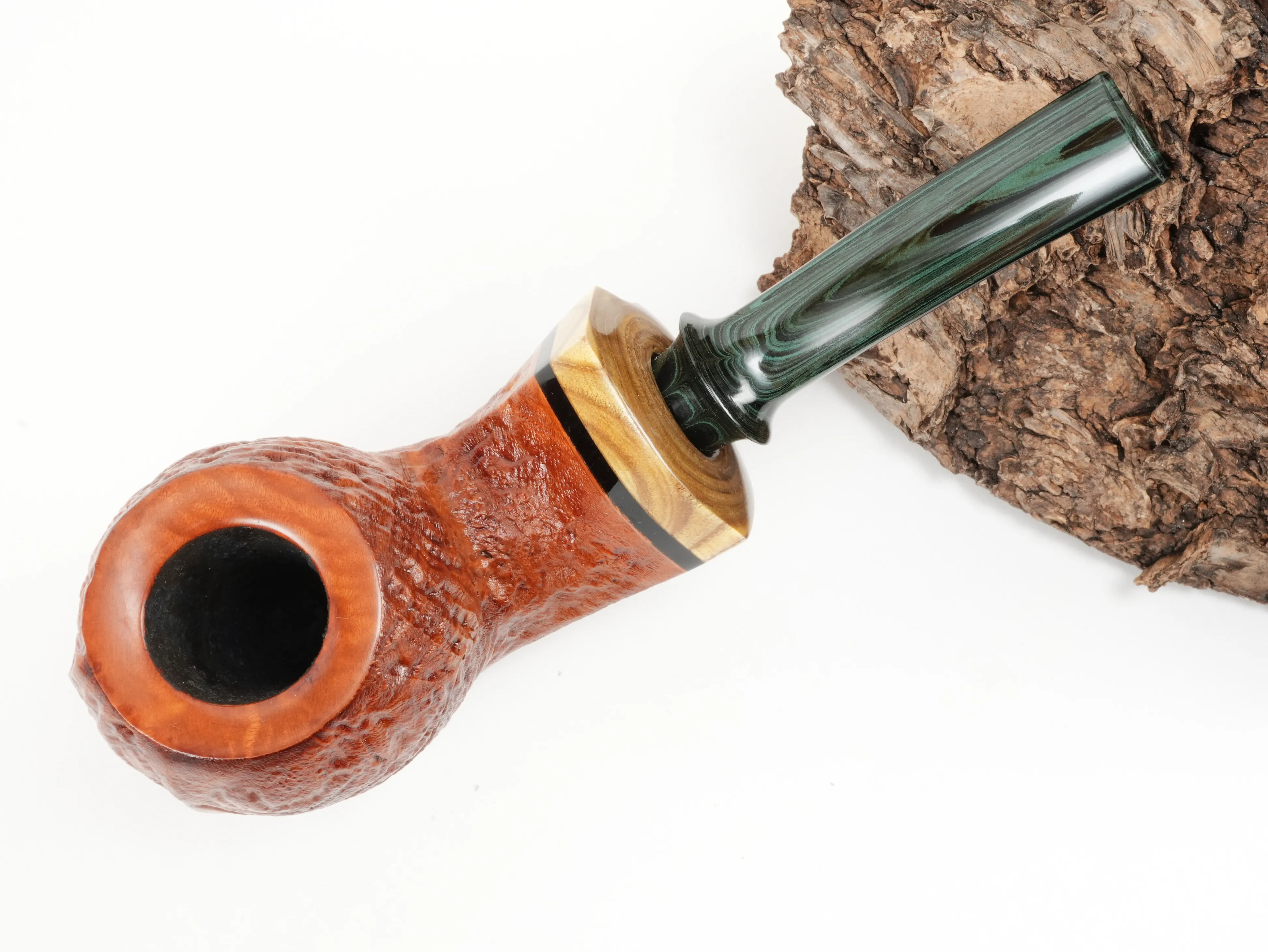 Bonsai Pipes Pfeife #14 sand hell 9mm Filter – Produktbild 3
