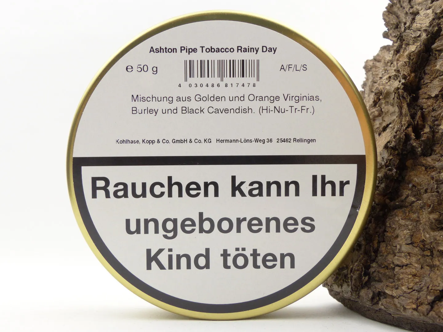 Ashton Rainy Day Pfeifentabak 50g – Produktbild 2