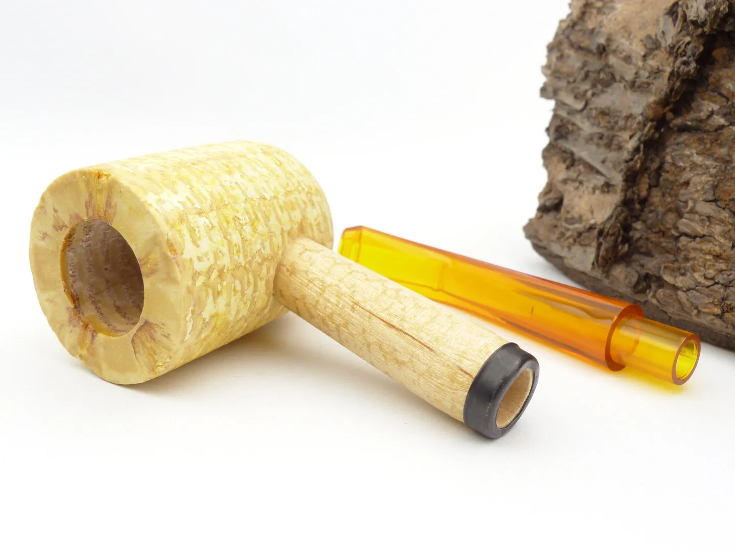 Missouri Meerschaum Maiskolbenpfeife bent – Produktbild 8