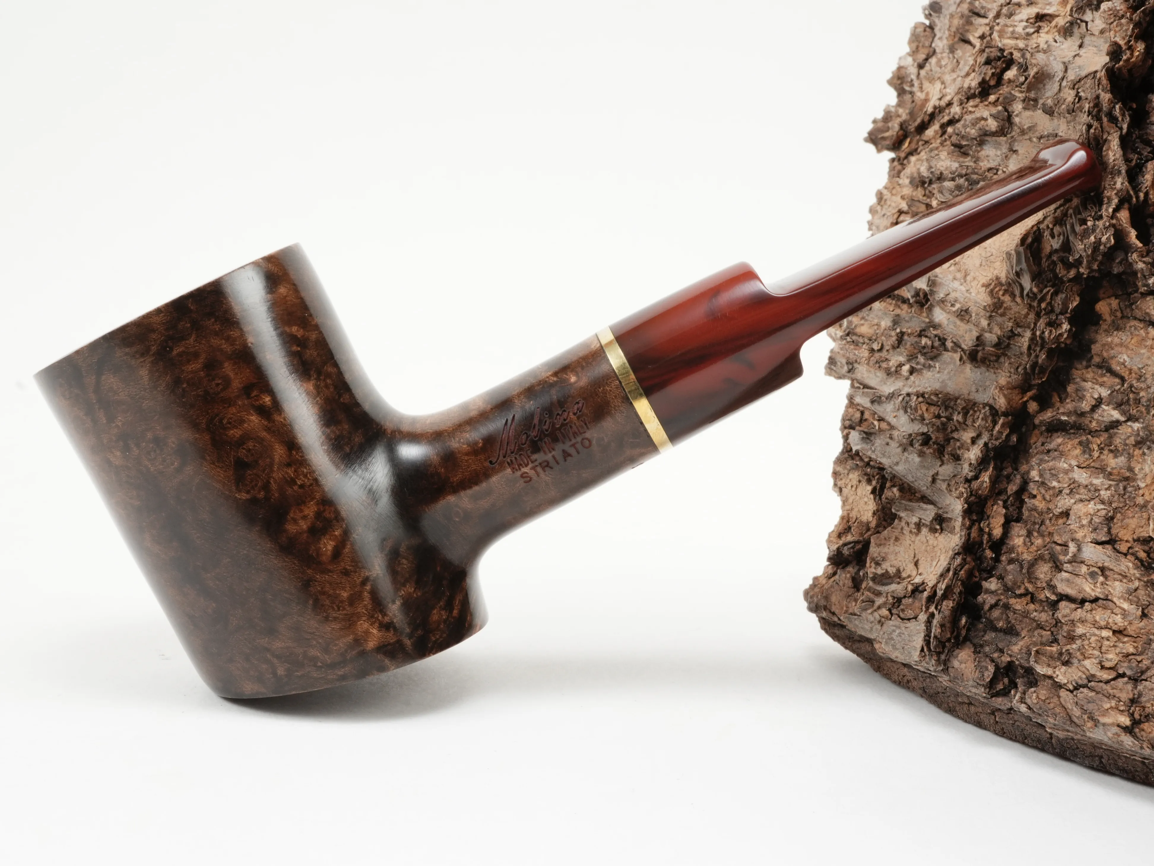Molina Striato Pfeife dunkelbraun 7 – Produktbild 2