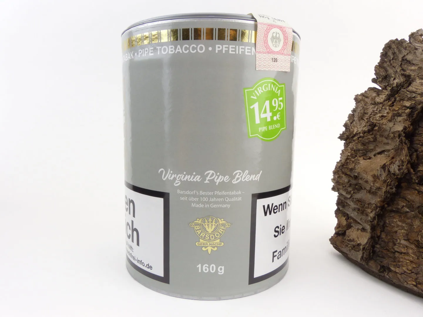 Käpt'n Barsdorf's Bester Virginia Blend 160g – Produktbild 2