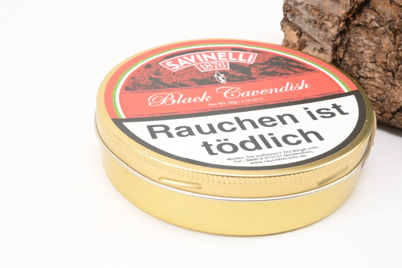 Savinelli Pfeifentabak Black Cavendish 50g – Produktbild 2