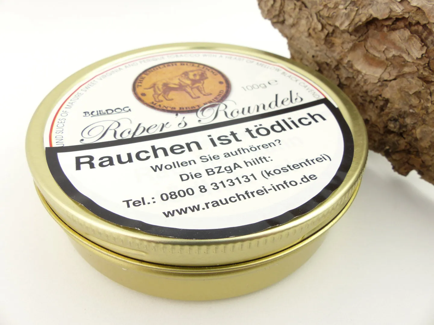 Dan Tobacco Bulldog Roper's Roundels 100g von Dan Tobacco DTM – Produktbild 2