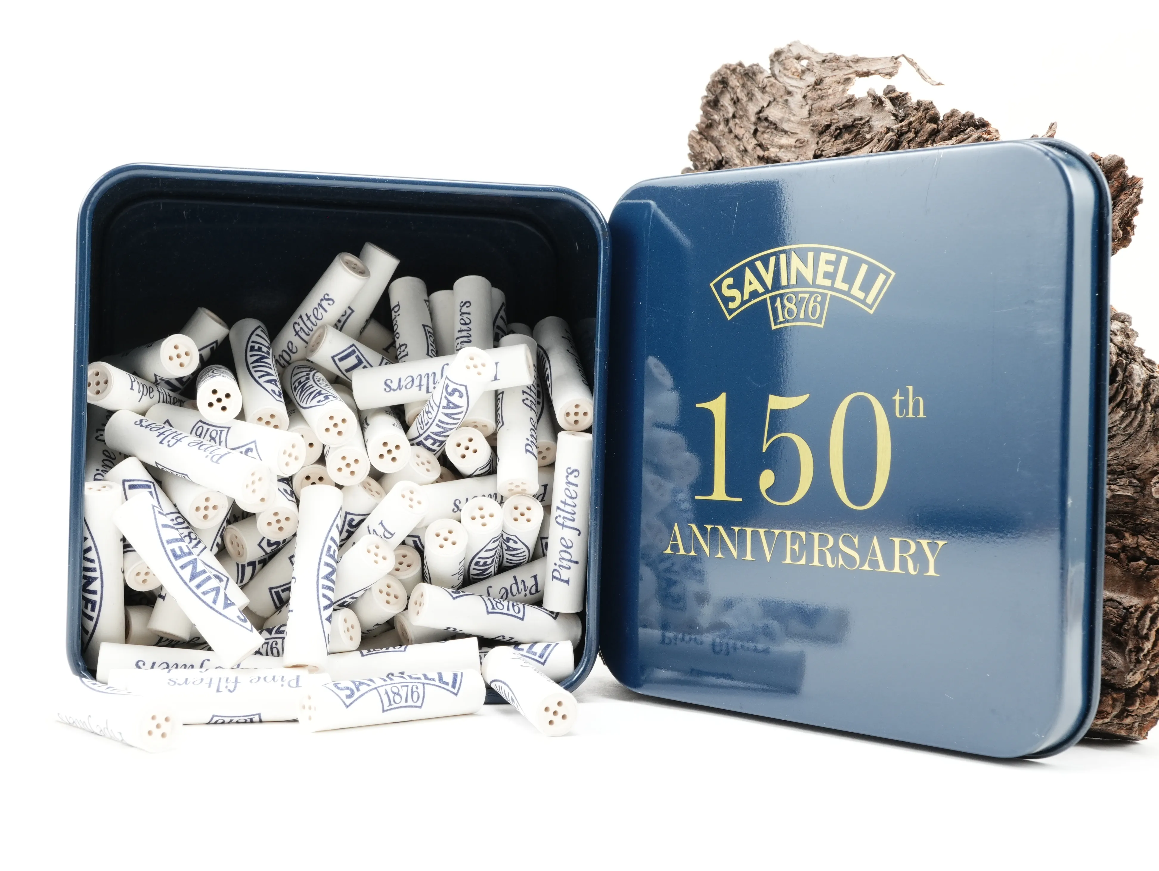 Savinelli Aktivkohlefilter Dose mit 100 Filteren 150th Anniversary Bild 3