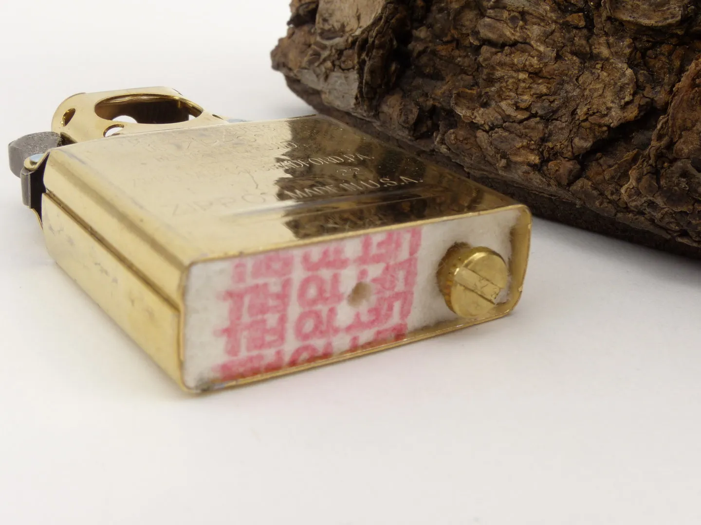 Zippo Pfeifeneinsatz Benzin messing – Produktbild 2