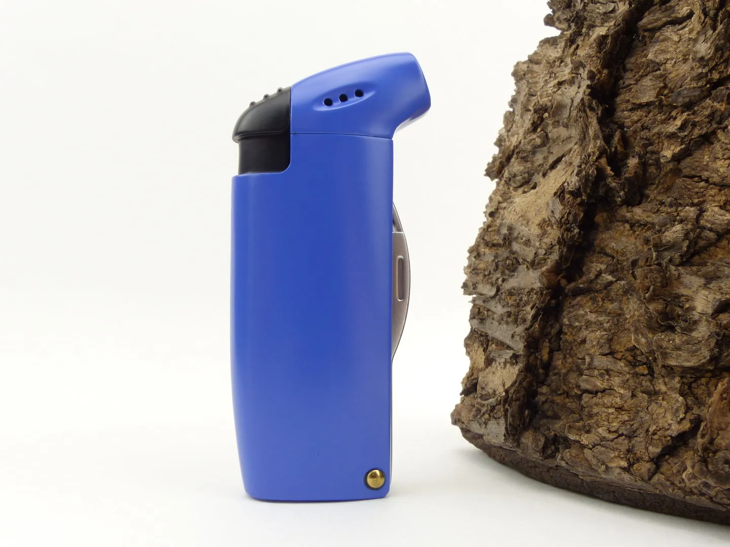 Brebbia Pfeifenfeuerzeug blau mit Besteck – Produktbild 3