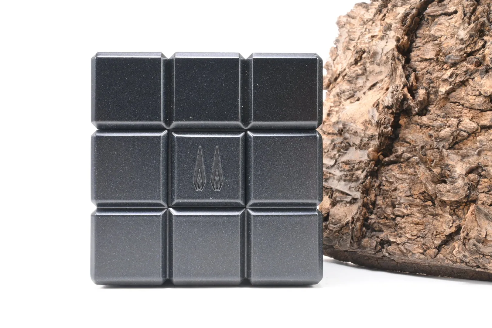 Colibri Tischfeuerzeug Heritage Cube schwarz