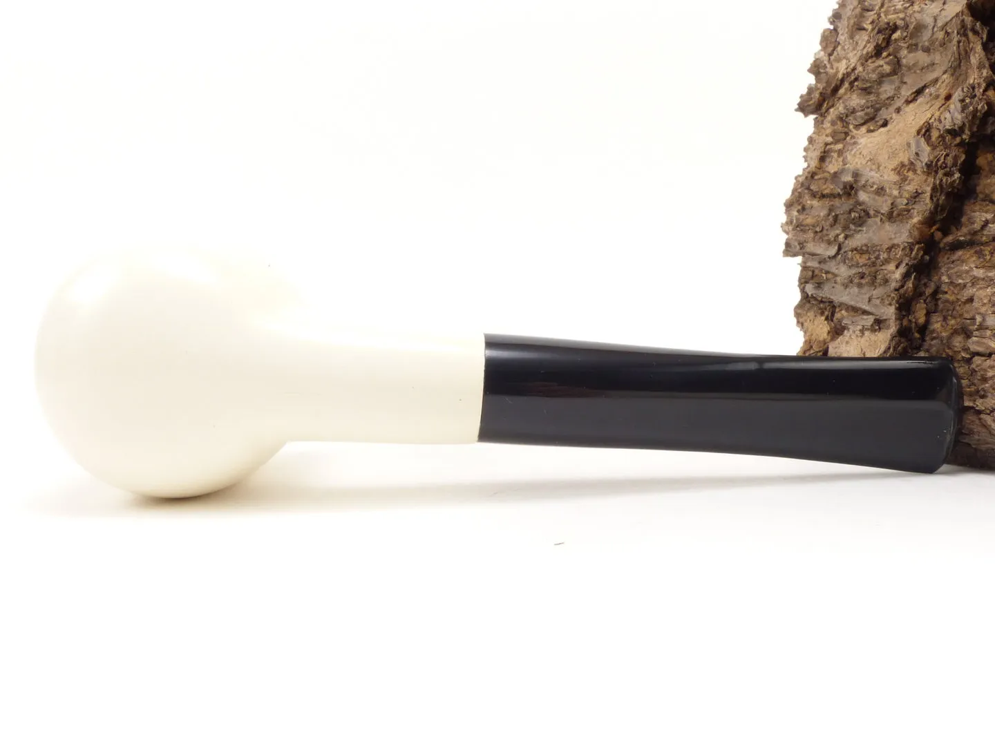 Meerschaum Pfeife Billiard glatt large von 1a Meerschaum – Produktbild 7