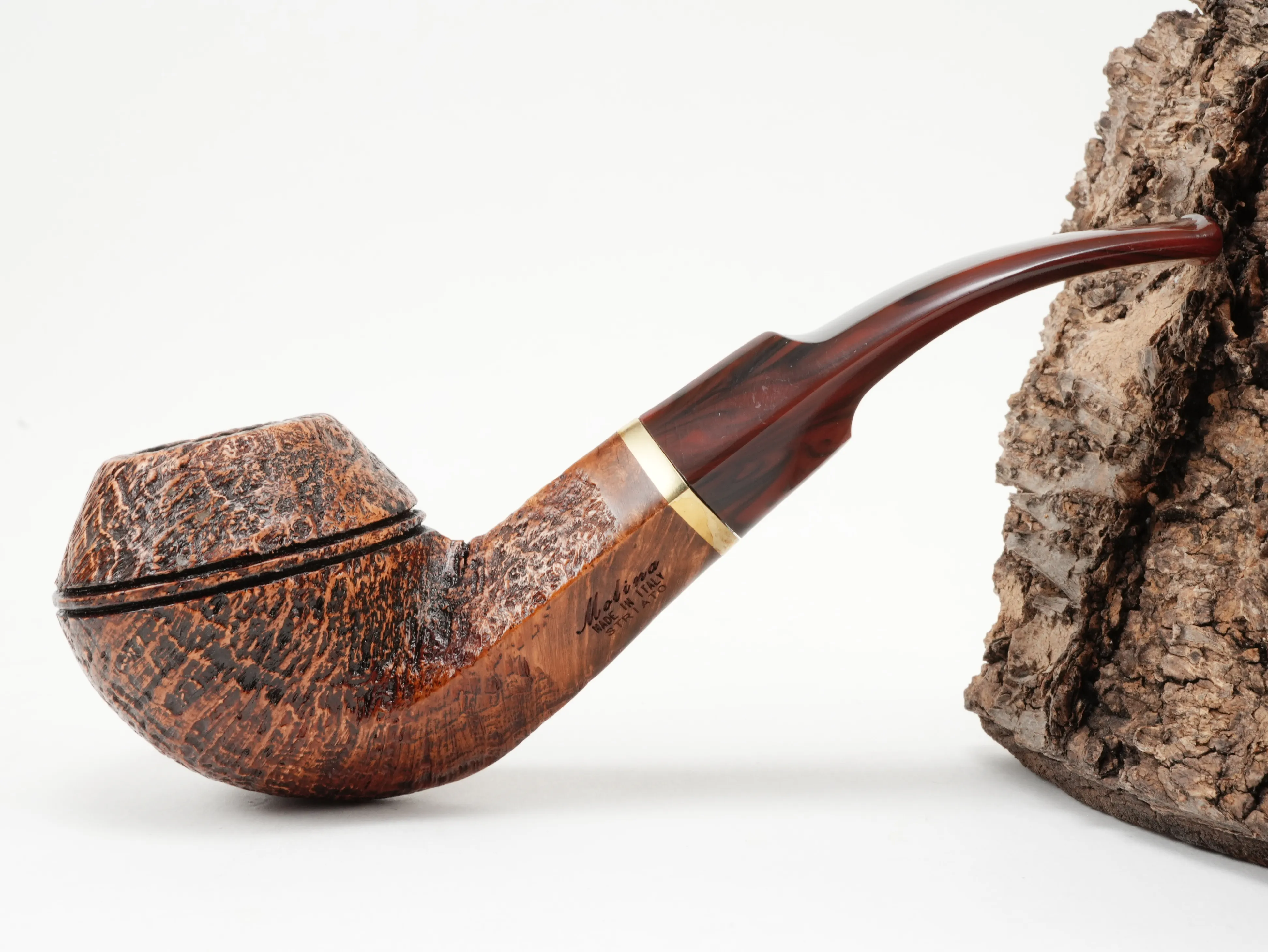 Molina Striato Pfeife sand braun 5 – Produktbild 2