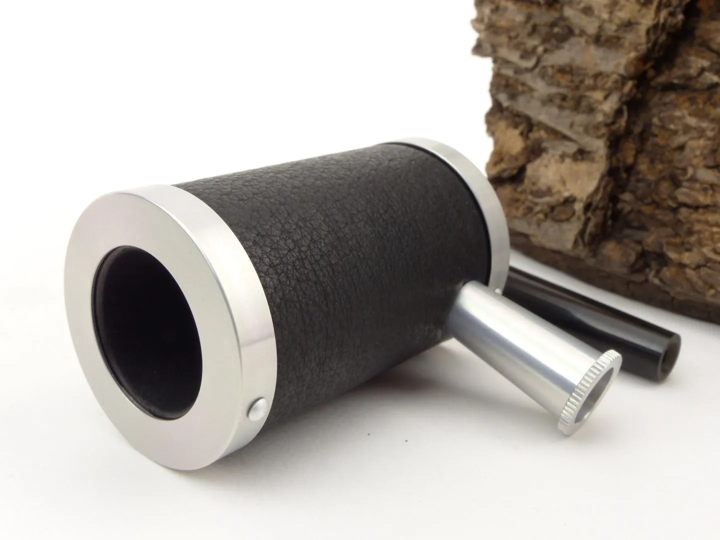 Tsuge Pfeife Metal Tankard Leder Schwarz – Produktbild 8