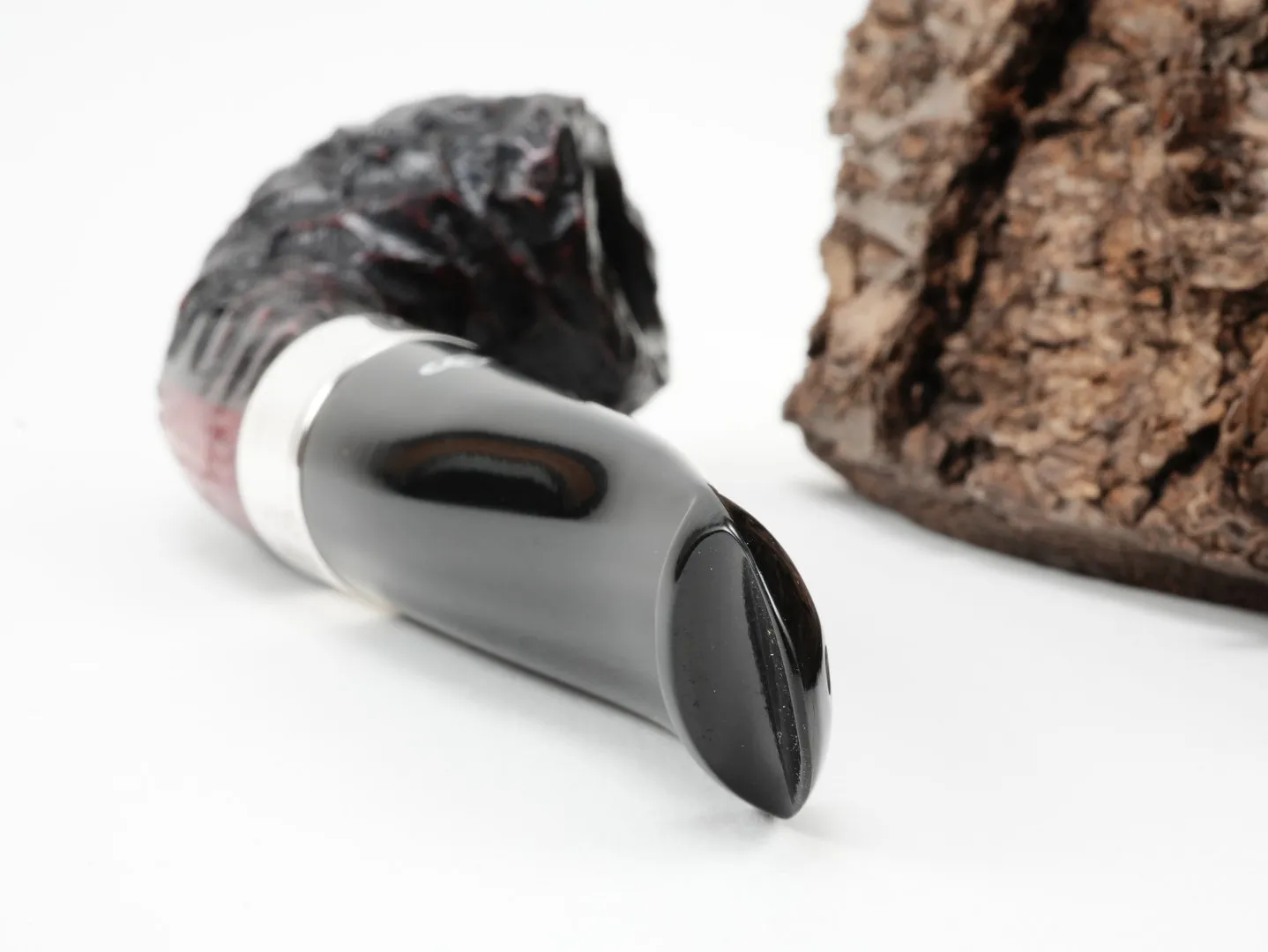 Peterson 160th Anniversary Pfeife Pat B rustic – Produktbild 4