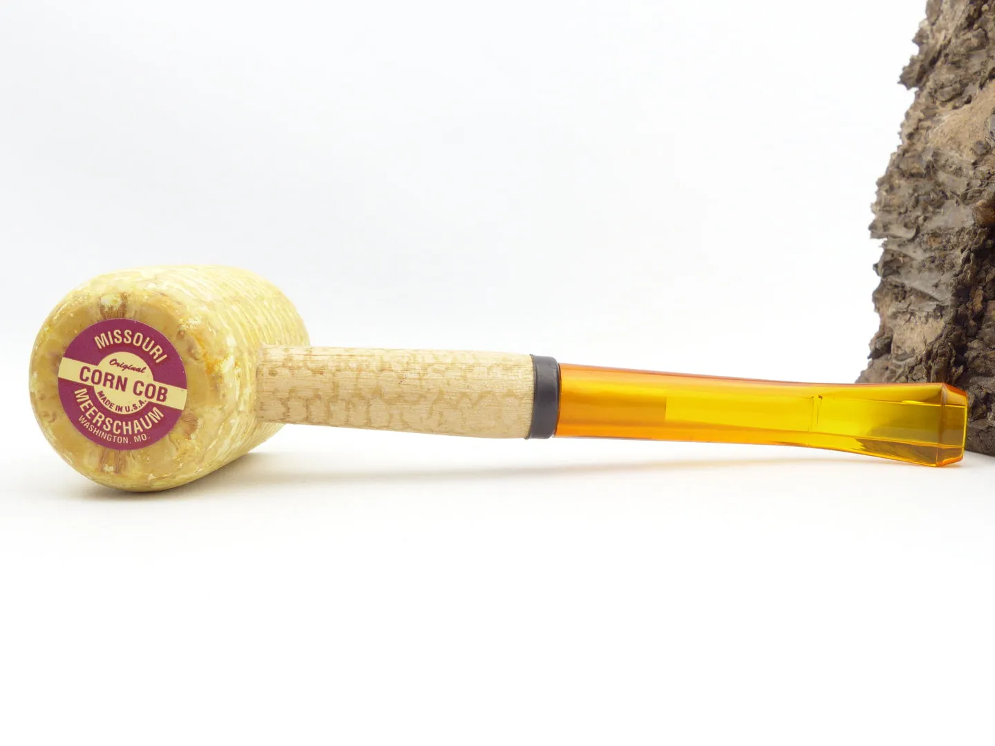 Missouri Meerschaum Maiskolbenpfeife bent – Produktbild 7
