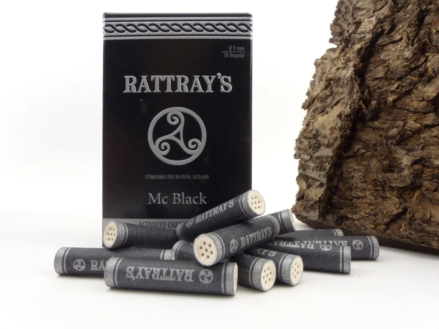 Rattray's Mc Black Aktivkohlefilter 9mm 50 – Produktbild 6