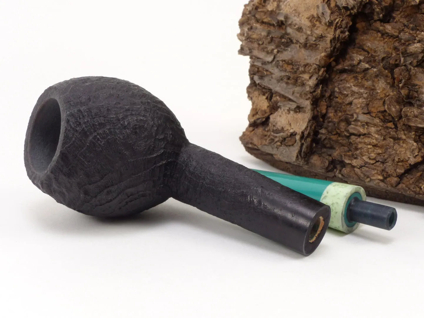 Tristan Pfeife Cutty Sand Grün Ebonit #3 von Pipe Tristan – Produktbild 8