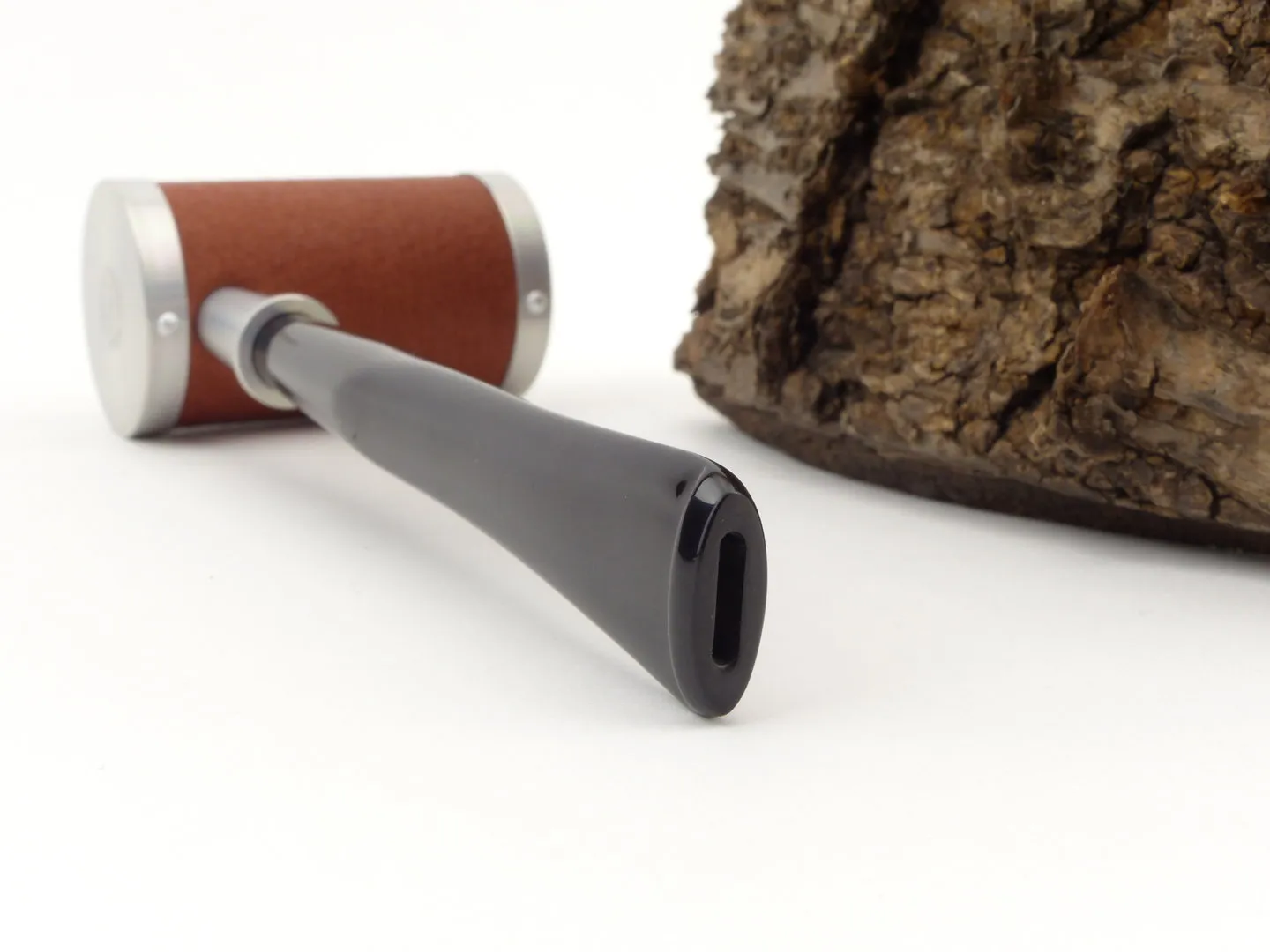 Tsuge Pfeife Metal Tankard Leder Braun – Produktbild 4