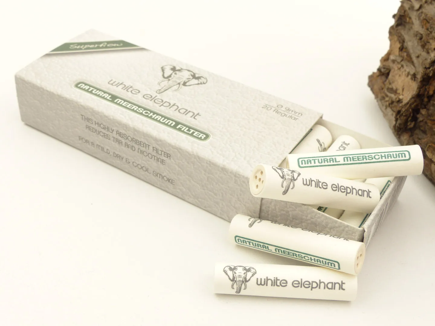 White Elephant Meerschaumfilter 9mm S 20 St – Produktbild 3