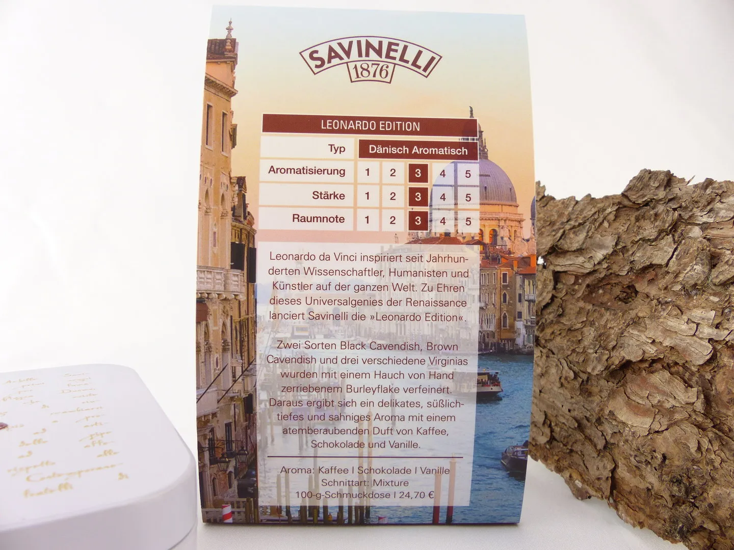 Savinelli Pfeifentabak Leonardo 100g – Produktbild 5