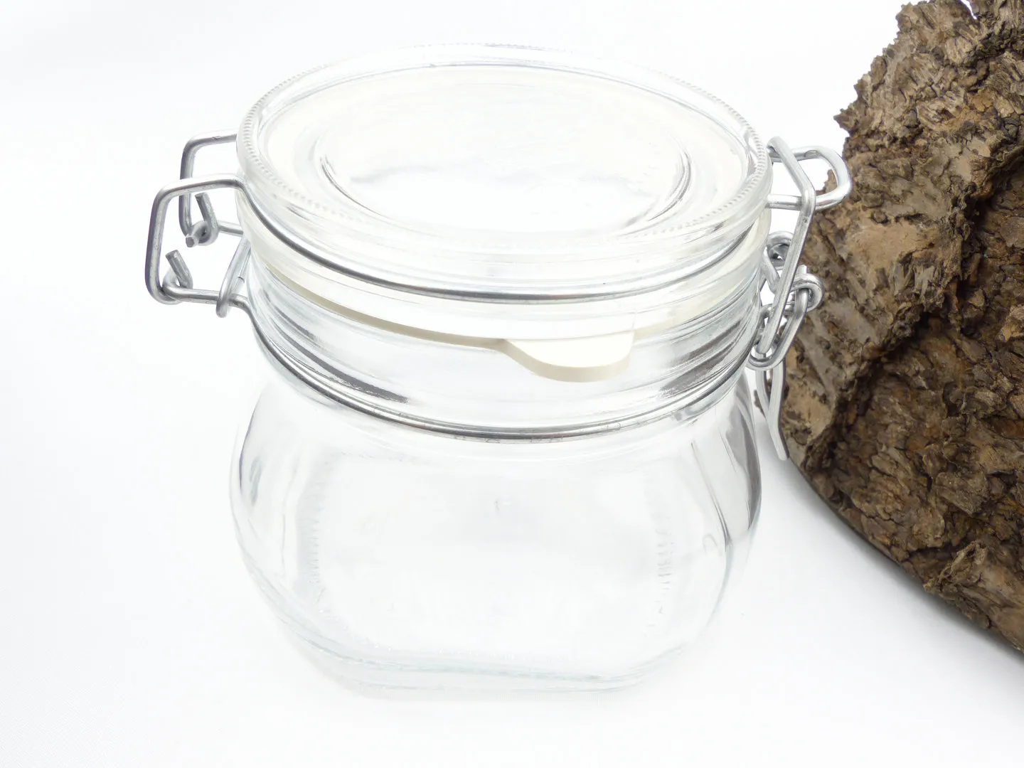 Drahtbügelglas Tabak Schnappdeckel 500ml