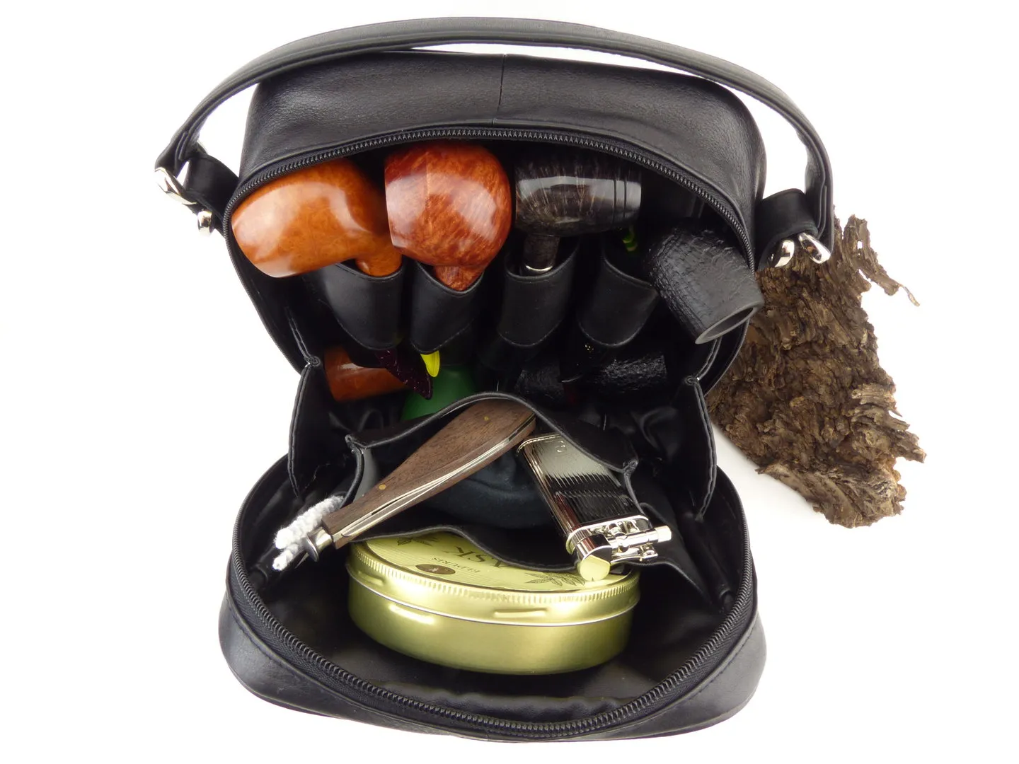 Pfeifentasche schwarz 8 Pfeifen 638541 – Produktbild 13