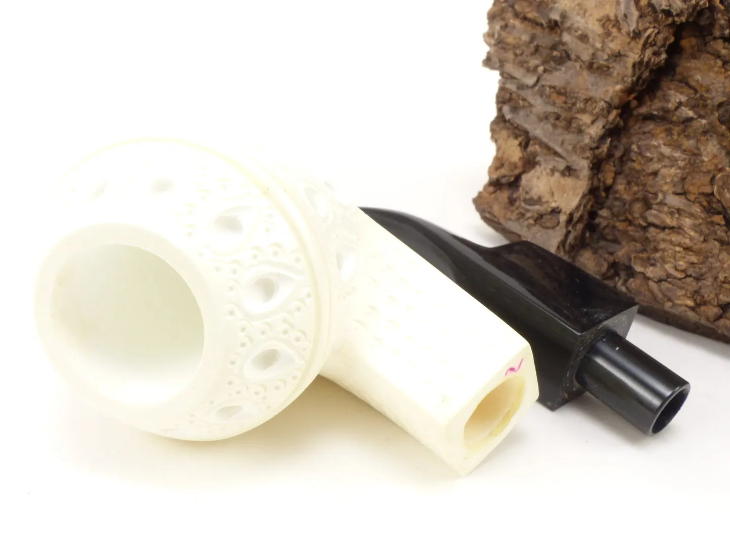Meerschaum Pfeife Bulldog graviert large von 1a Meerschaum – Produktbild 8