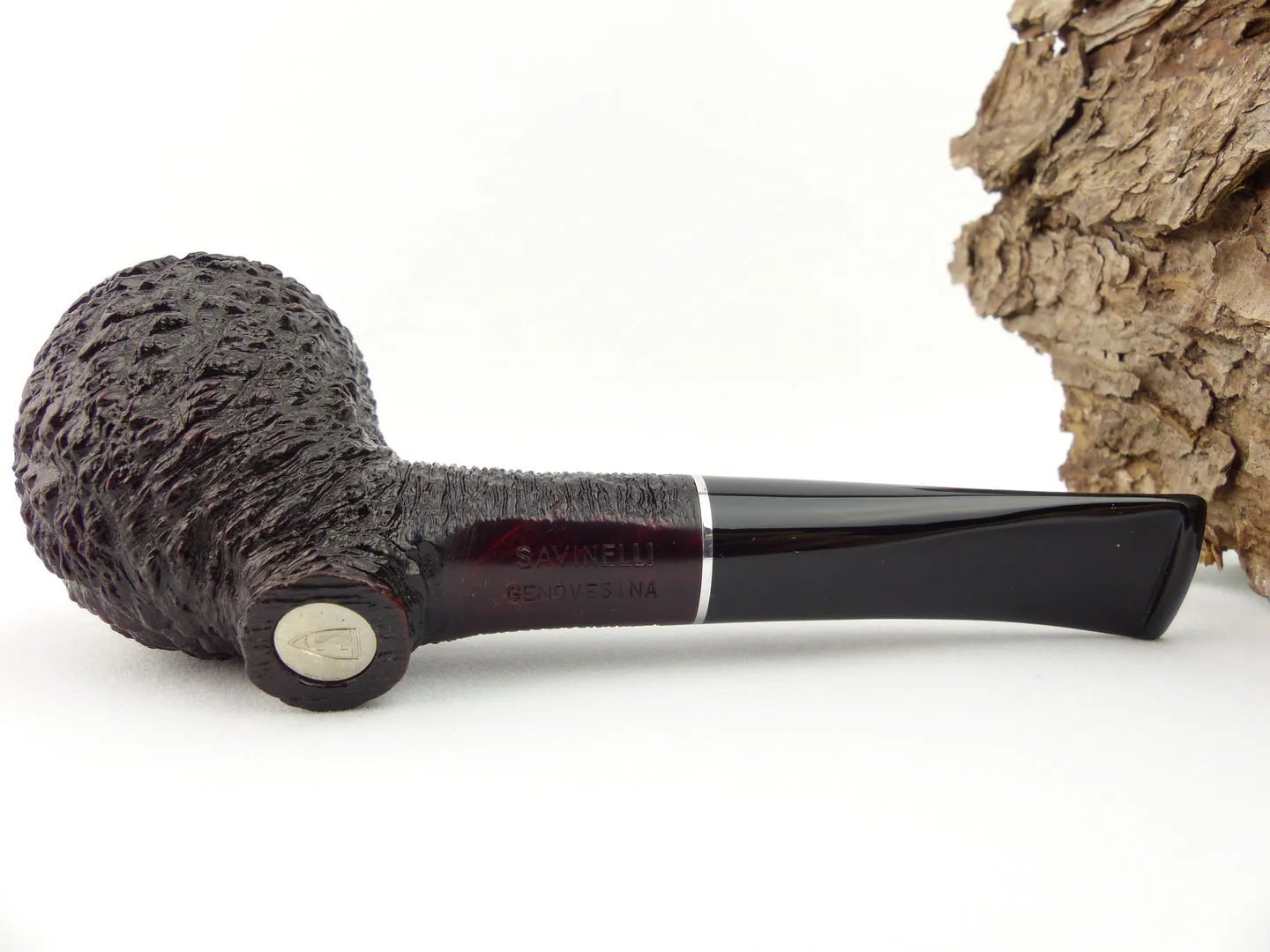 Savinelli Genovesina Pfeife rustic – Produktbild 7