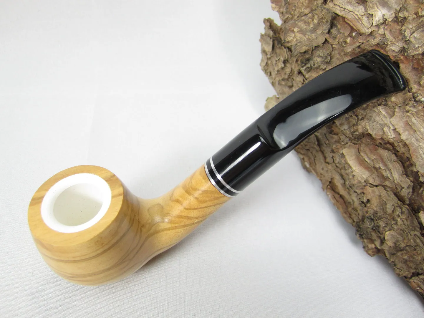 Passatore Olive Pfeife Bent – Produktbild 2