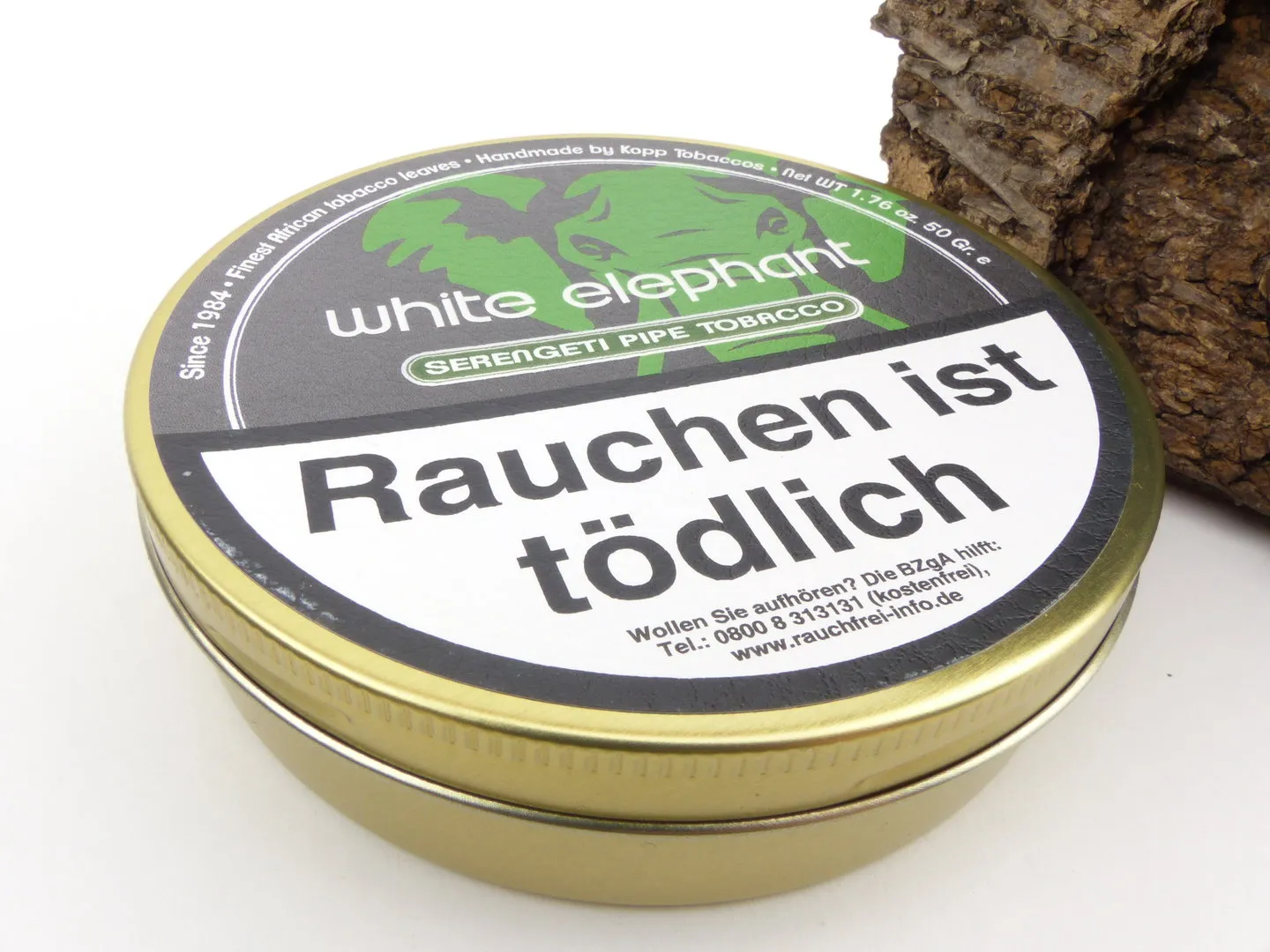 White Elephant Pfeifentabak Serengeti – Produktbild 3