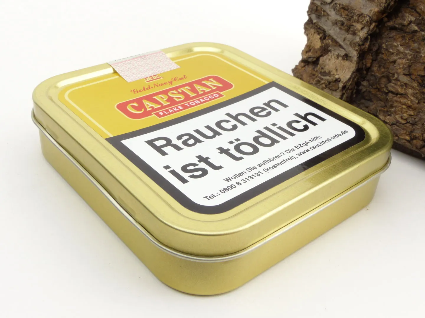 Capstan Gold Navy Flake Pfeifentabak 50g – Produktbild 3