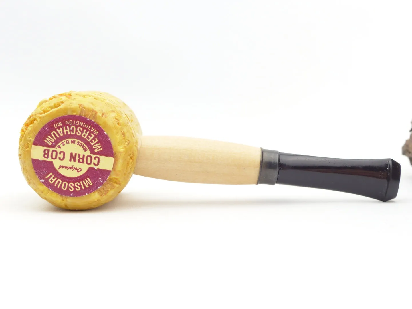 Missouri Mini-Maiskolbenpfeife gerade von Missouri Meerschaum – Produktbild 14