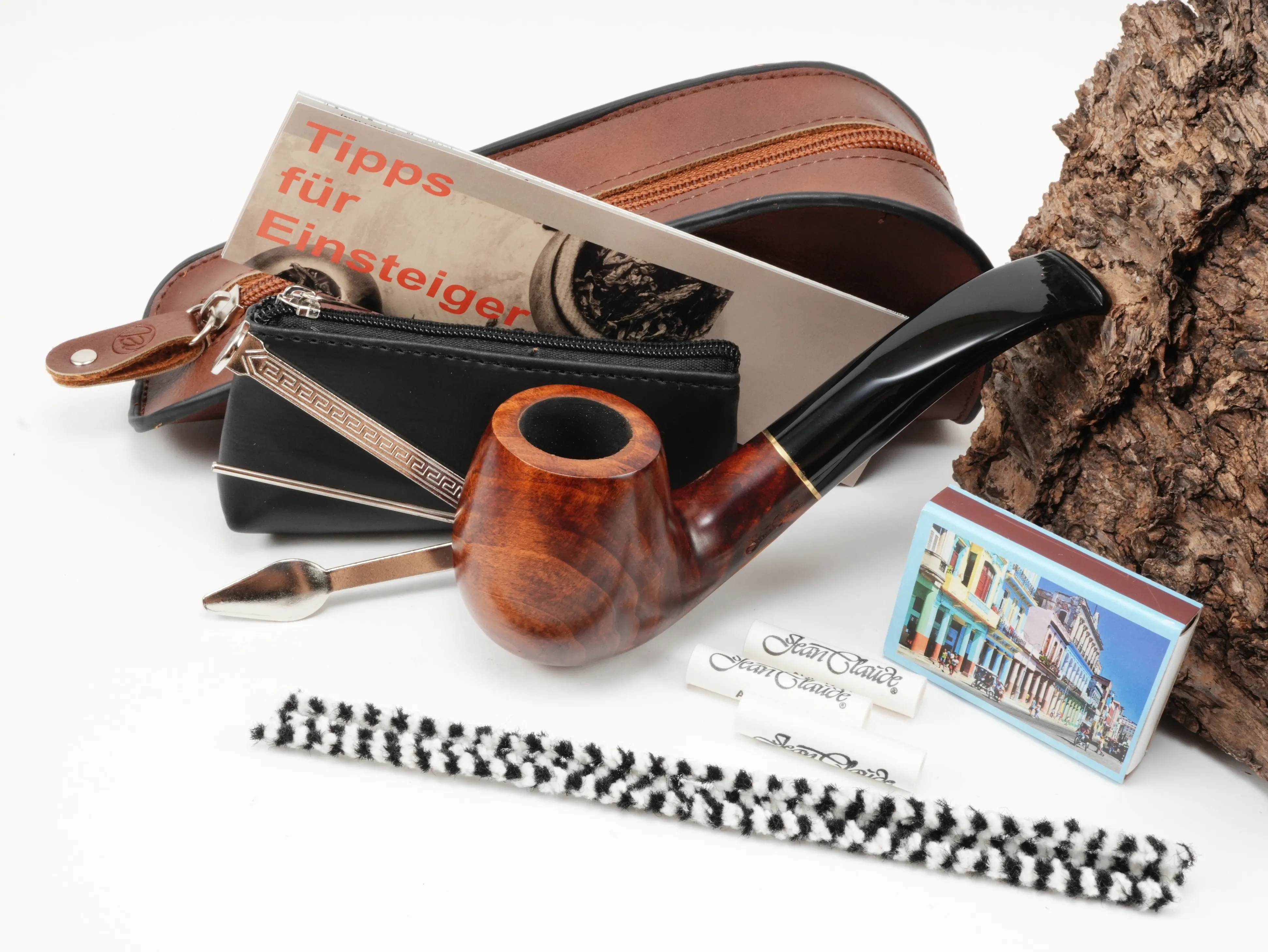 Jean Claude Pfeifen Einsteiger Set mit Tasche 409140