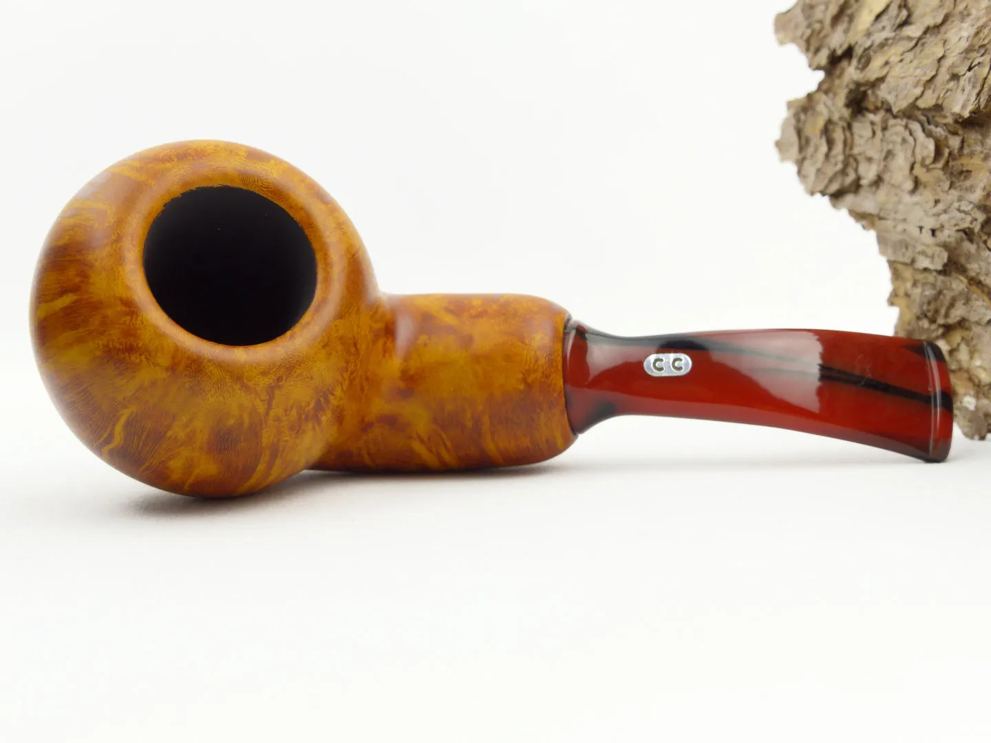 Chacom Reverse Calabash Pfeife hellbraun – Produktbild 6