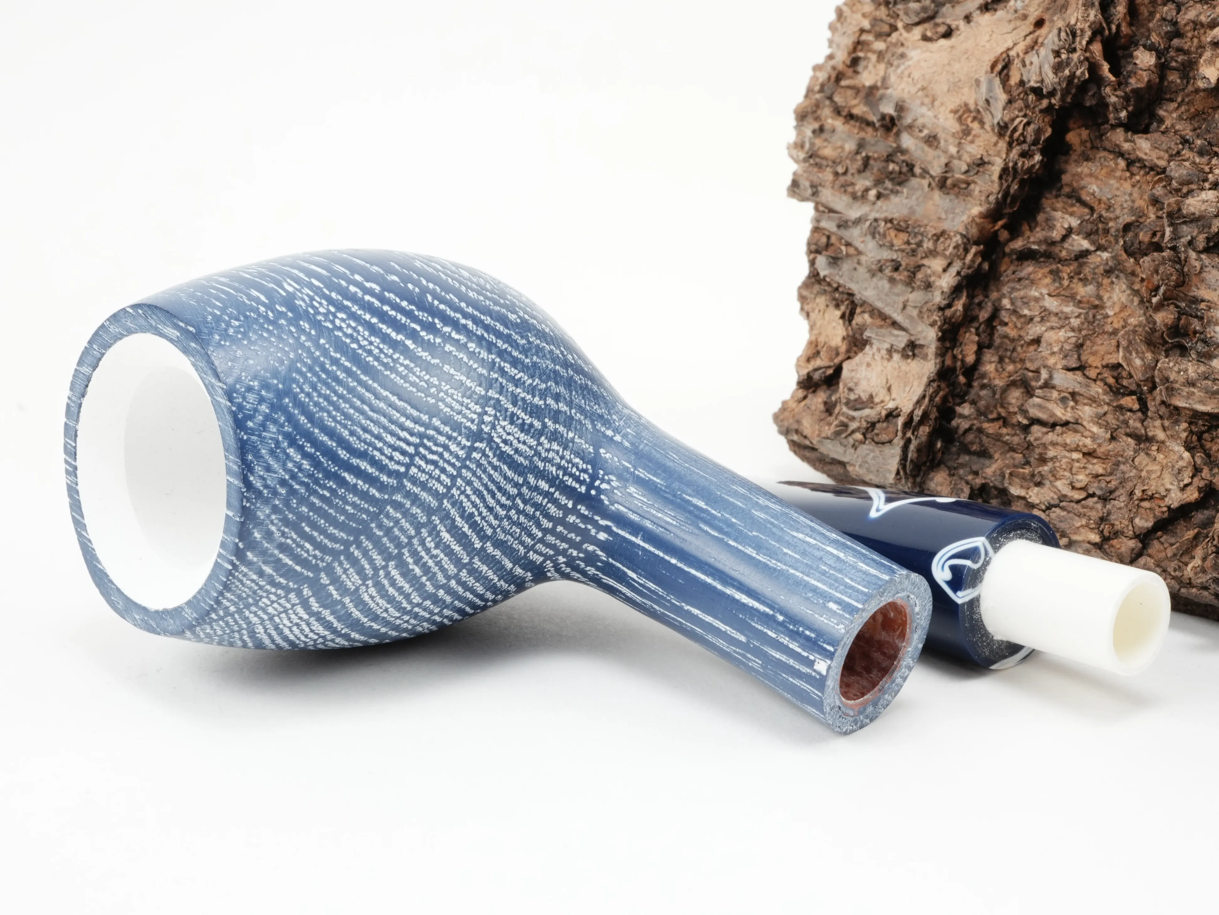 Vauen Lime Pfeife 710 blau – Produktbild 8