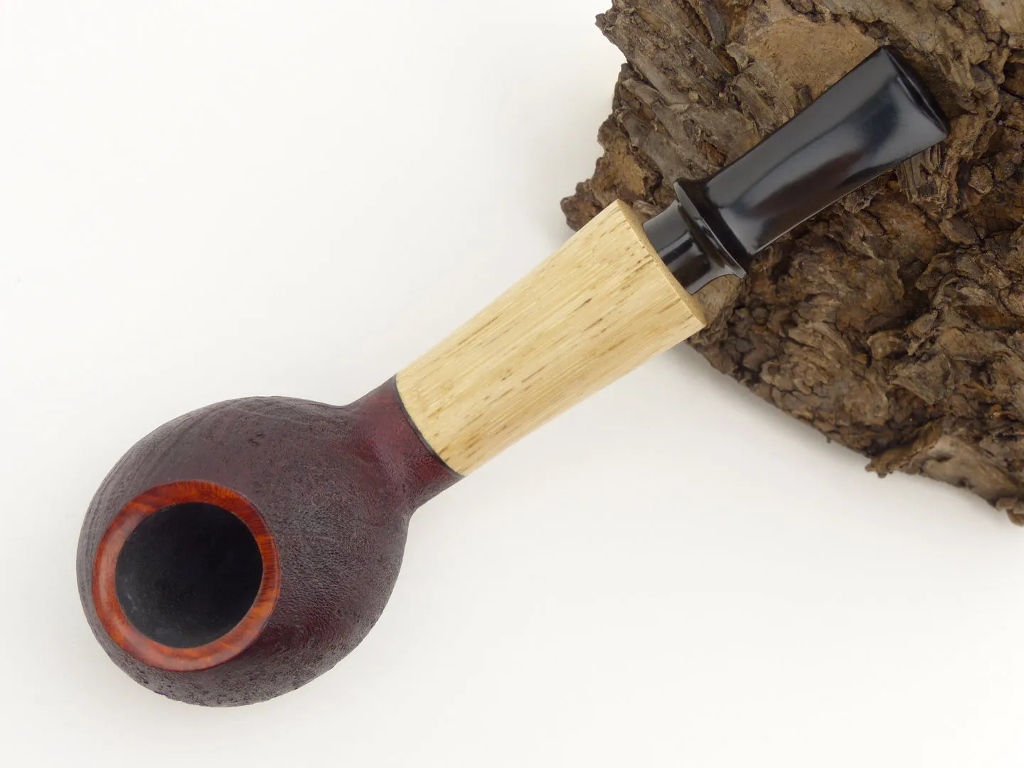 Dirk Heinemann Red Squashed Tomato Bambus 9mm von Heinemann Pipes – Produktbild 3
