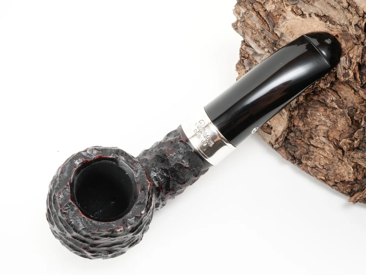 Peterson 160th Anniversary Pfeife Pat B rustic – Produktbild 3
