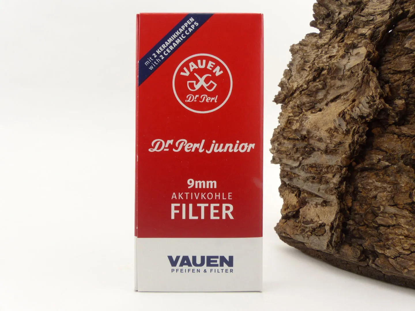 Vauen Pfeifen-Filter mit Aktivkohle 9mm 10 Stück