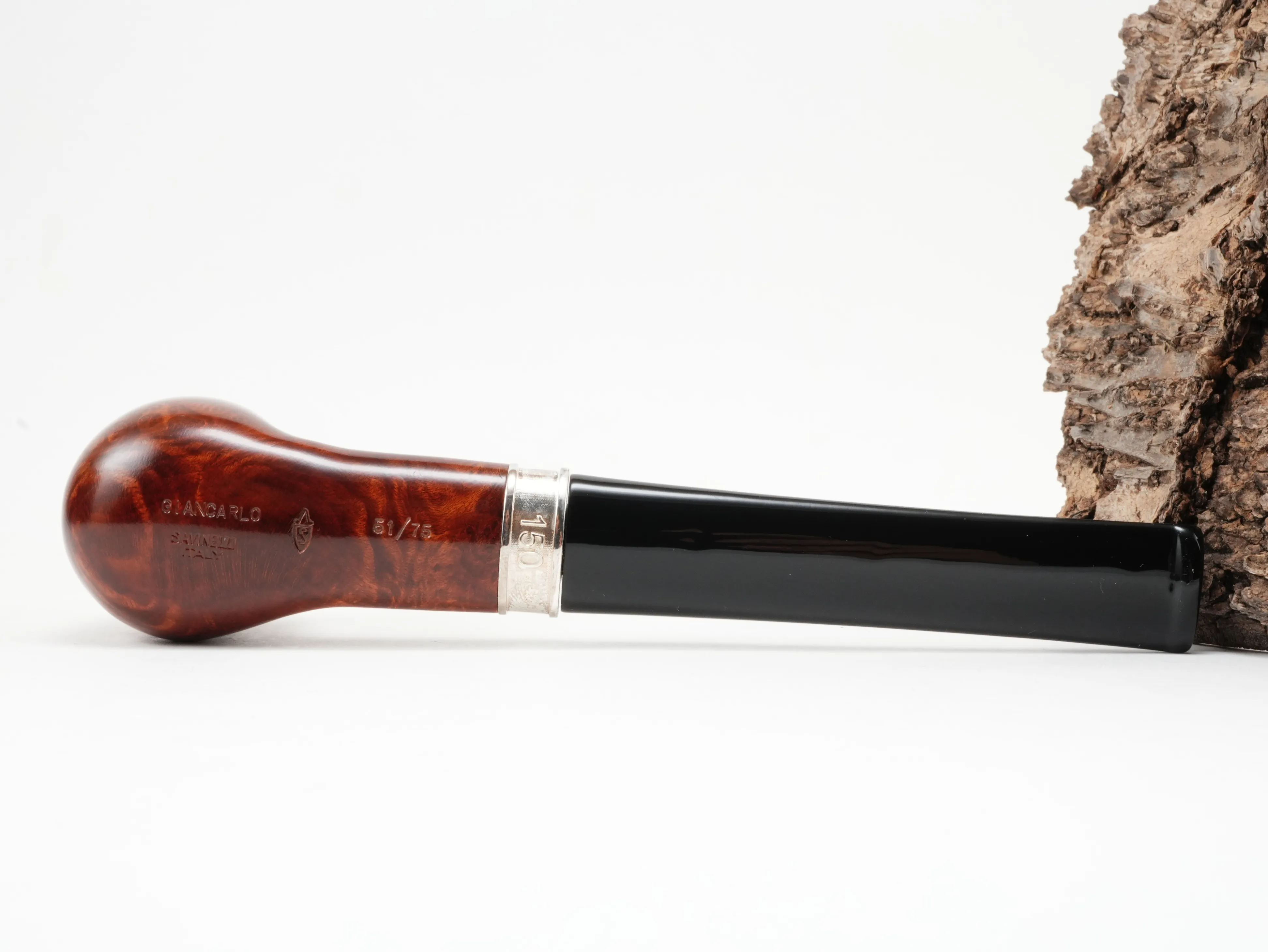 Savinelli Pfeife 150 Anni Giancarlo Brown Smooth Bild 7