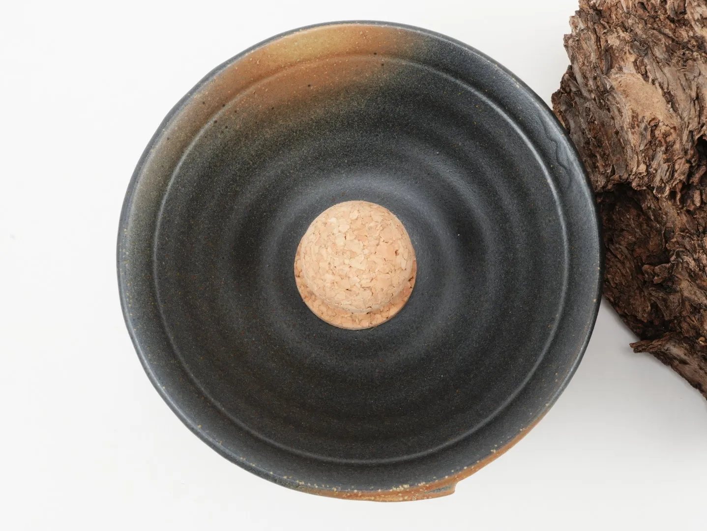 Tsuge Pfeifenaschenbecher Tenmoku Japan – Produktbild 5