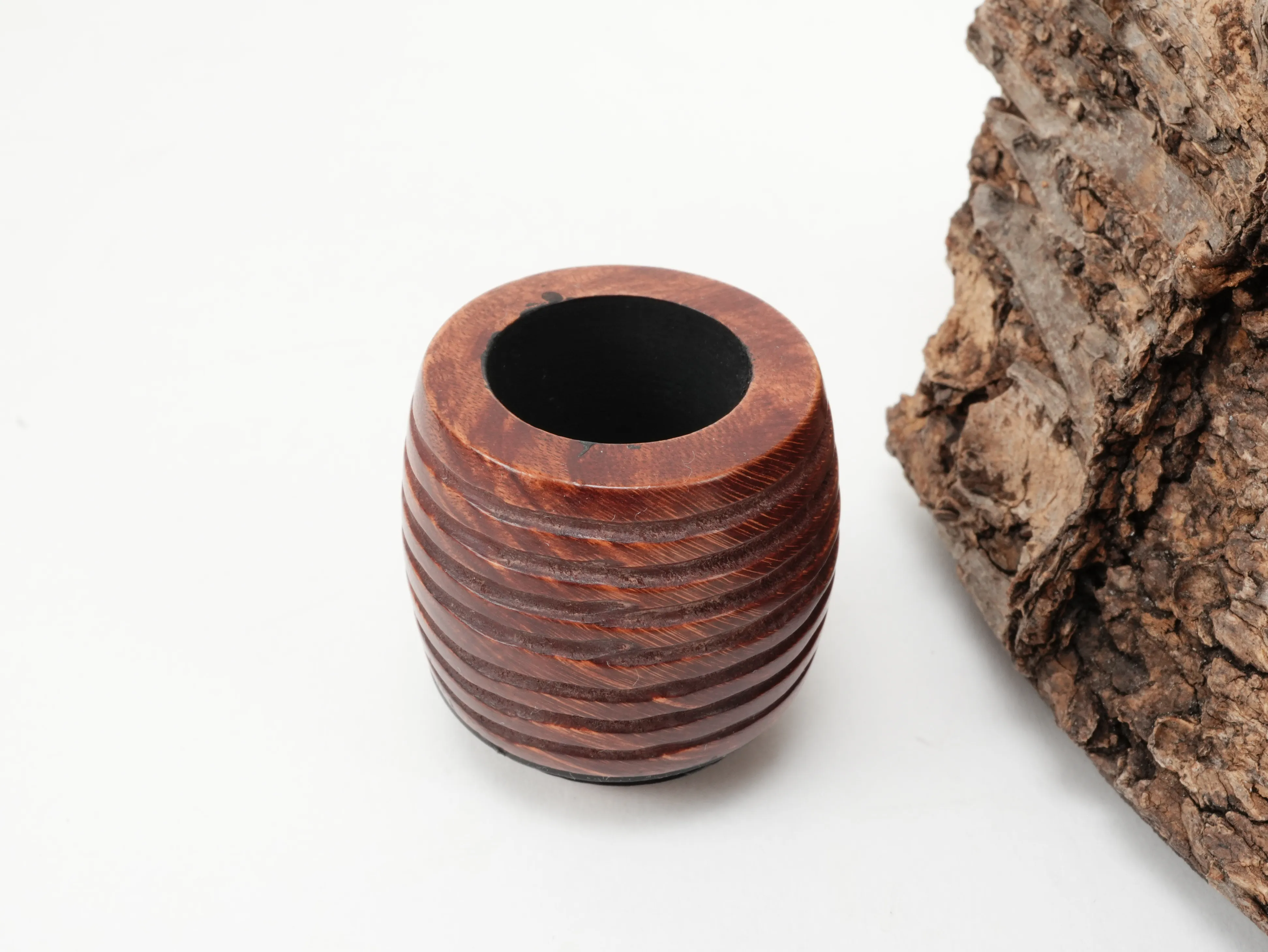 Falcon Pfeifen Kopf Billiard lined rustic