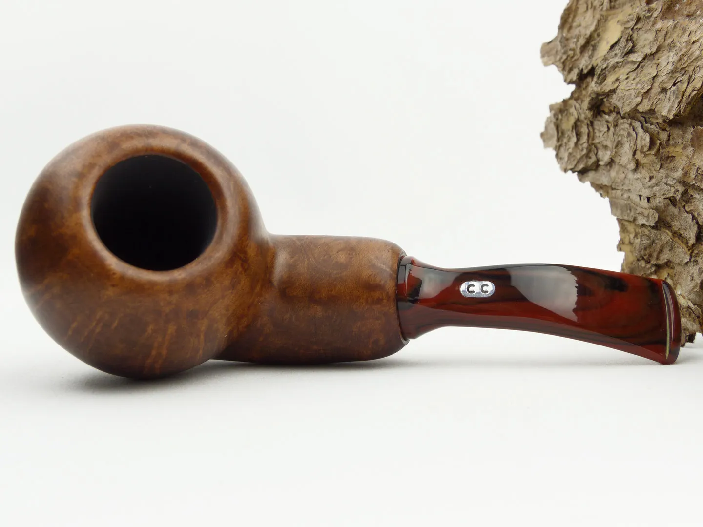 Chacom Reverse Calabash Pfeife dunkelbraun – Produktbild 6