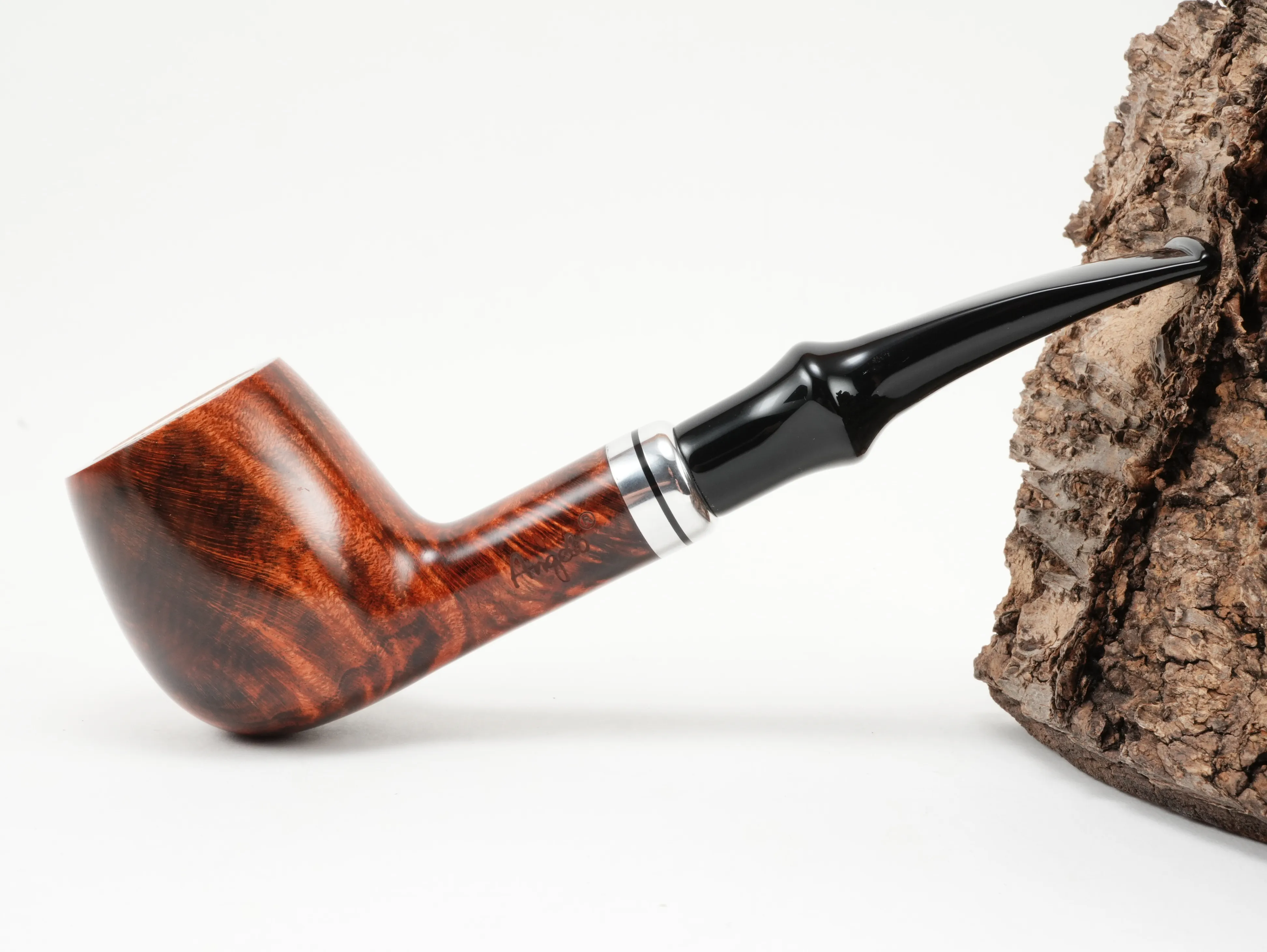 Angelo Pfeife mit Meerschaumeinsatz und Tasche 300015 – Produktbild 2