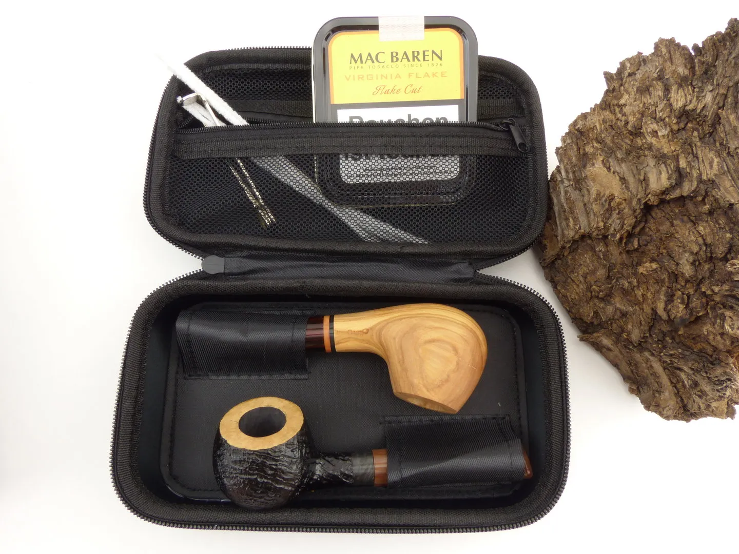 Pfeifenetui Hartbox für 2 Pfeifen schwarz von Jean Claude – Produktbild 6