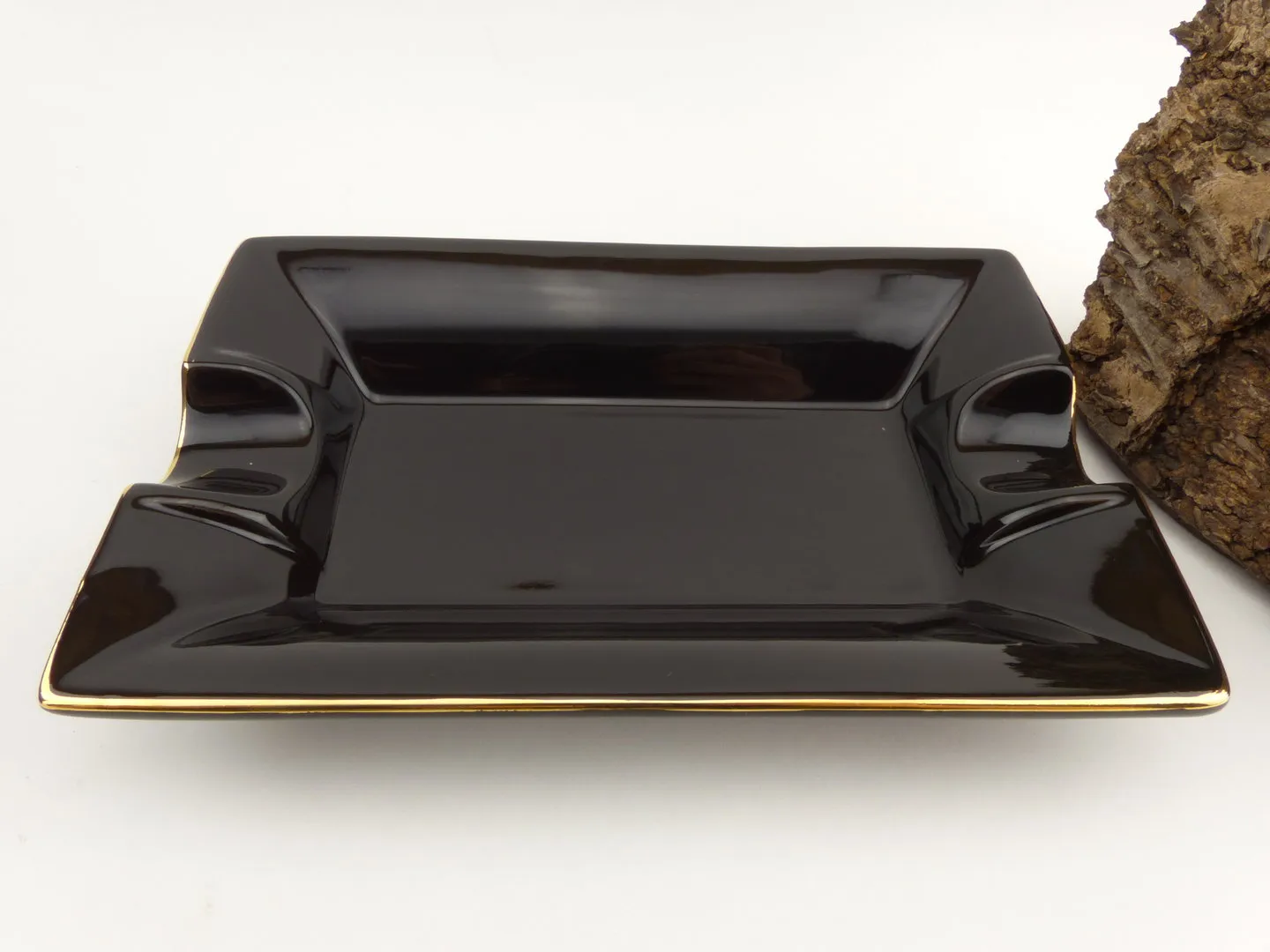 Angelo Zigarren Ascher schwarz 422002