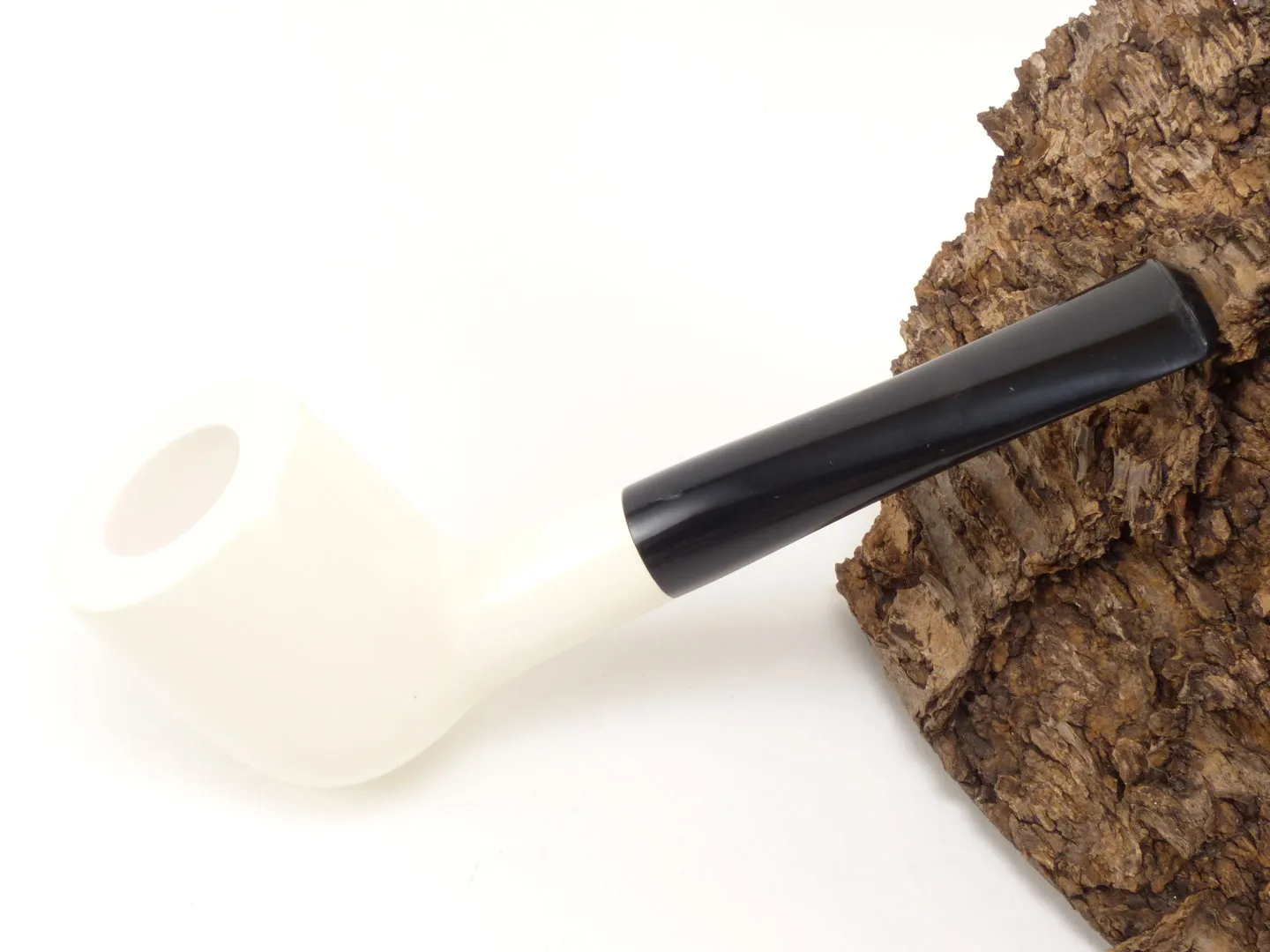 Meerschaum Pfeife Billiard glatt large von 1a Meerschaum
