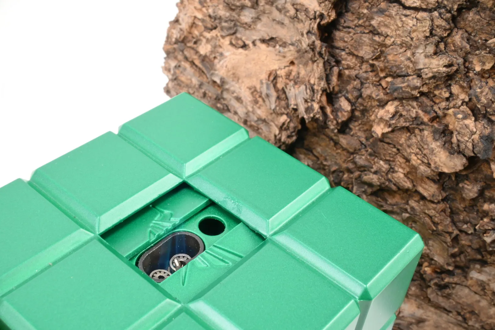 Colibri Tischfeuerzeug Heritage Cube grün – Produktbild 5