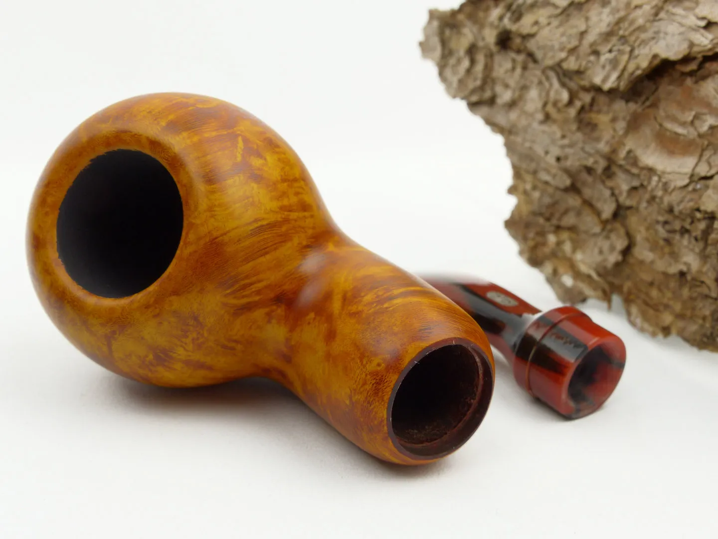 Chacom Reverse Calabash Pfeife hellbraun – Produktbild 8